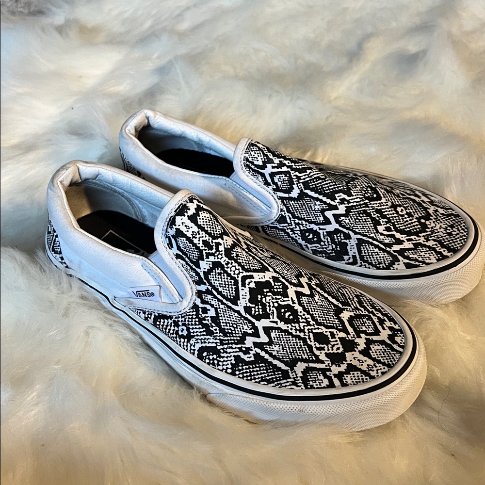 Vans slip on sneakers